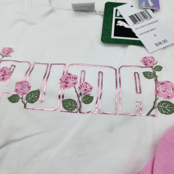 PUMA Kids Valentine's Day Leggings Set - Picture 3 of 10